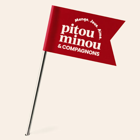 Global Pet Foods in Quebec Flagpost | PITOU MINOU & COMPAGNONS