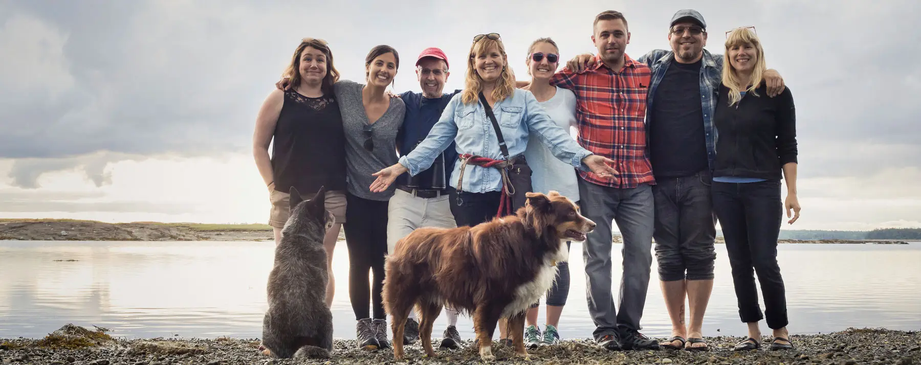 Famille et chiens qui bénéficient du programme de fidélité | Pitou Minou et Compagnons